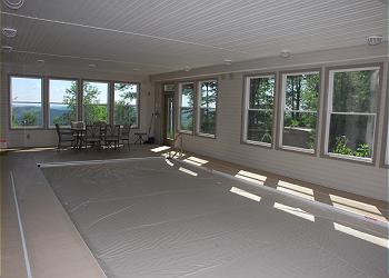 Pool With Cover On