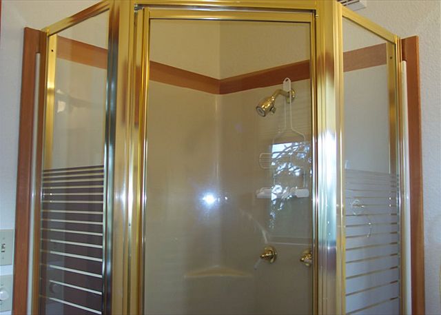 this home has a shower only in the master bathroom