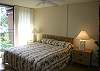 King size bed, A/C, ceiling fan, ceramic tile.