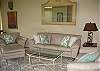 Leather couch, loveseat and chair.