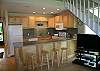 42" flat screen television, hgih speed internet, end unit.  All new kitchen cabinetry, appliances and granite counters.