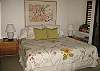 King size bed, window a/c, ceiling fan.