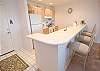 Unit 122 Kitchen - Vacations by the Sea, Westport, Washington