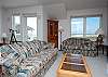 Unit 332 Living Room - Vacations By The Sea, Westport, Washington