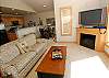 Unit 833 Living Room - Vacations By The Sea, Westport, Washington