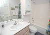 Unit 224 Guest Bathroom - Vacations By The Sea, Westport, Washington