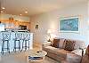 Unit 938 Living Room - Vacations By The Sea, Westport, Washington