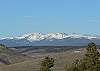 View of the Continental Divide from the back patio.