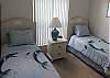 ...bedroom with 2 Single beds...