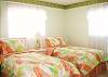 Central Gulf Coast House rental - Interior Photo - Second bedroom with twin beds