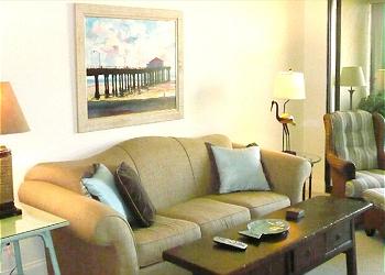 Central Gulf Coast Condominium rental - Exterior Photo - A view from our balcony of the pool and the waterway.