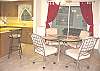 Central Gulf Coast House rental - Interior Photo - Our kitchen is bright and sunny and features a brand new table a
