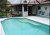 Central Gulf Coast House rental - Interior Photo - Another view of our heated pool and patio area