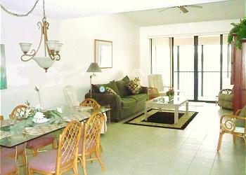 Central Gulf Coast Condominium rental - Interior Photo - Another view of our open and sunny condo.