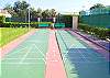 Central Gulf Coast Condominium rental - Interior Photo - Condo features 2 shuffleboard courts