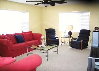 Central Gulf Coast House rental - Interior Photo - Our Poco Place living room features comfy new furniture