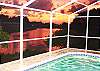 Central Gulf Coast House rental - Interior Photo - Relax in our pool and enjoy the sunset