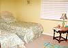 Central Gulf Coast House rental - Interior Photo - Bedroom 2 has 2 twin beds.