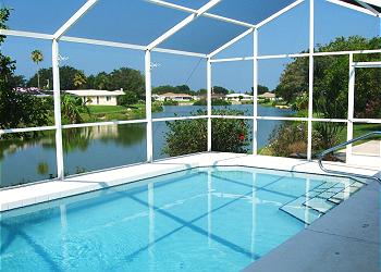 Central Gulf Coast House rental - Exterior Photo - Enjoy the beauty of your back yard and watch the Florida sunrise