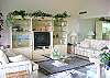 Siesta Key Condominium rental - Interior Photo - Our living room is bright and sunny