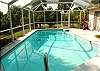 Central Gulf Coast House rental - Interior Photo - A view of our pool and lanai