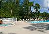 Central Gulf Coast Condominium rental - Interior Photo - Another view of our beautiful heated pool and jacuzzi