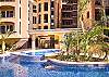 BBQ and jacuzzi at Peninsula Condominium