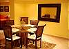 A nice dining area for 4 guests