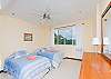 Nice bedroom with 2 comfortable twin size beds