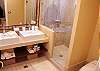 shower in bathroom