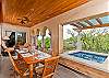 Comfortable dining for 6 guests