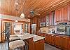 An American standards fully equipped kitchen