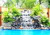 A beautiful view of waterfall