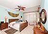A very beautiful and spacious with a king size bed
