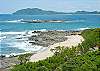 Beach view from Crystal Sands Condominium