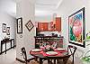 Nice Dining area for 4 guests