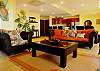 A beautiful view of comfortable living room with finest furniture.
