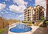A Beautiful View of Peninsula Condominium with a larg pool