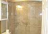 Tiled shower stall...