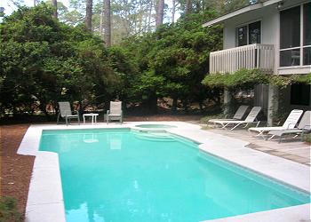 Hilton Head House rental - Exterior Photo - Pool Area