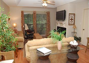 Living Area w/ Flat Panel TV Living
