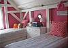 Bedroom with two twins