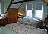 Guest Bedroom with Queen Bed and Pullout Couch