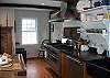 Kitchen w Fireplace