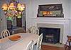 Dining Room with Fireplace