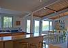 Kitchen and Dining with Deck Beyond