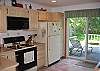 Kitchen Leads to Deck