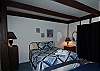 Bedroom #2 with lake view and queen bed