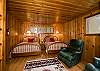 Bedroom #4 with private bathroom and 2 queen beds