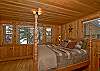 Bedroom #2 with lakeview, Queen, and private Bathroom